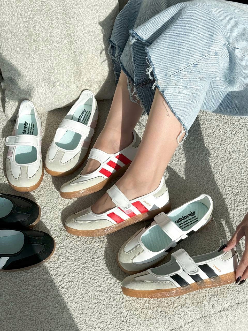 صندل چسبی سامبا adidas