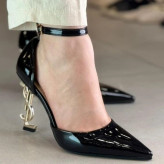 صندل بغل باز YSL پاشنه وارداتی 9 سانت ترند