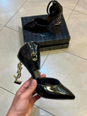 صندل بغل باز YSL پاشنه وارداتی 9 سانت ترند