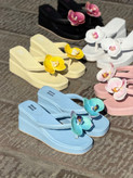 صندل لا انگشتی FLOWER لژ 8 سانت ترند سال