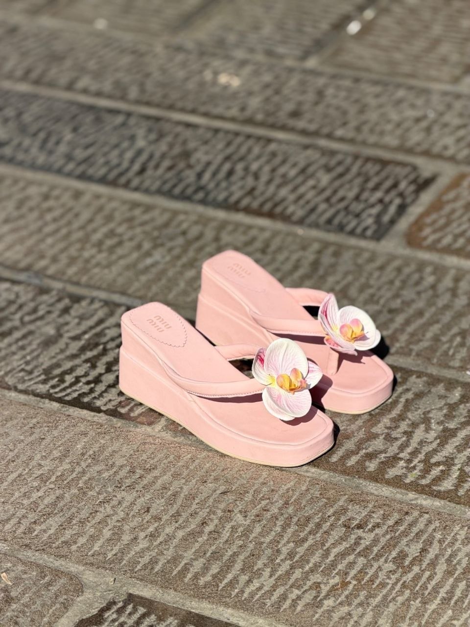 صندل لا انگشتی FLOWER لژ 8 سانت ترند سال