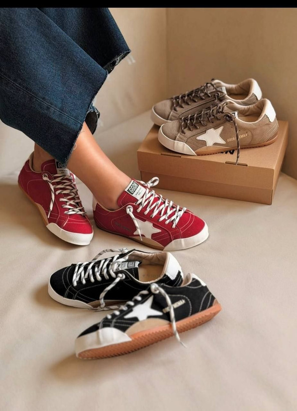 کتونی ونس GOLDEN GOOSE ترند روز زیره انعطاف پذیر پیو 2 سانت