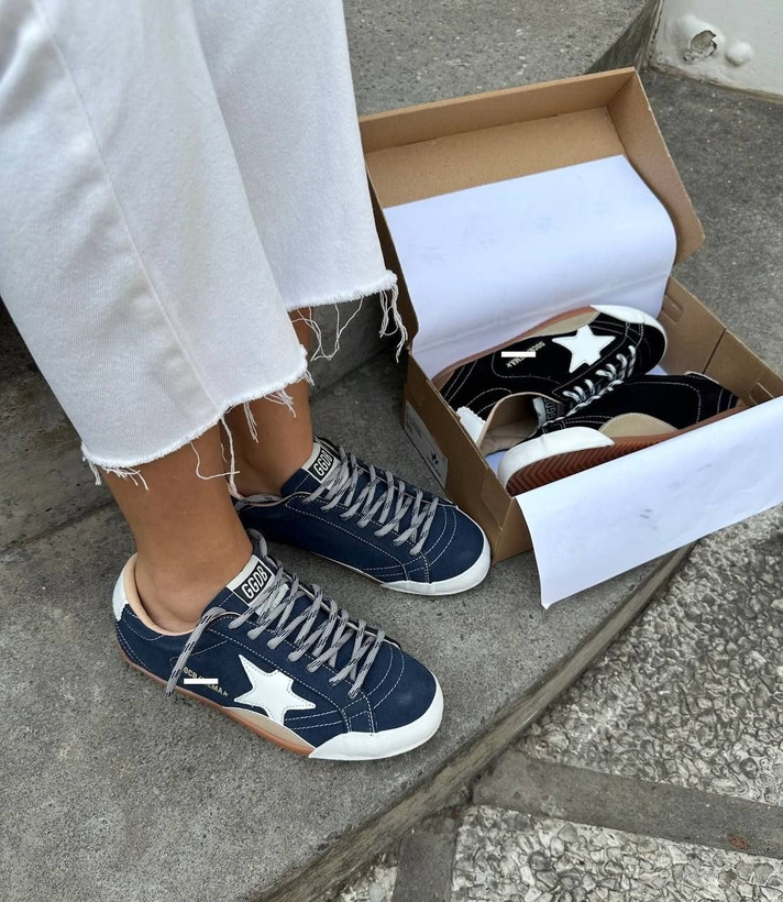 کتونی ونس GOLDEN GOOSE ترند روز زیره انعطاف پذیر پیو 2 سانت