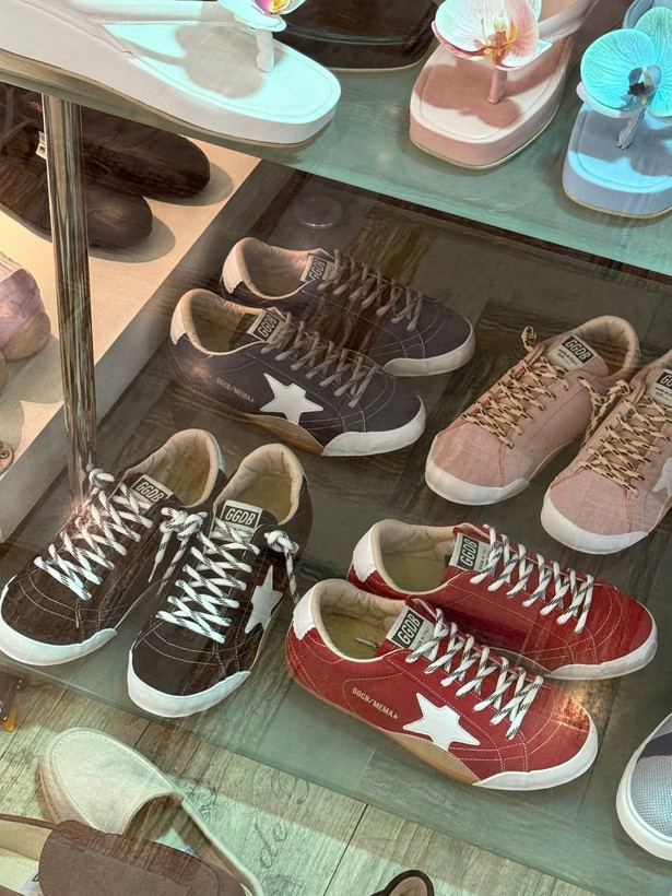 کتونی ونس GOLDEN GOOSE ترند روز زیره انعطاف پذیر پیو 2 سانت